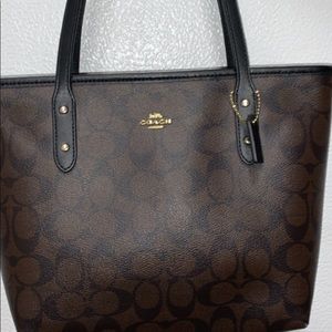 Coach Monogram Shoulder Bag